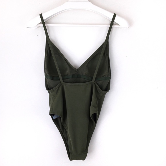L• A. Hearts • Olive Green Swimsuit - Picture 5 of 8